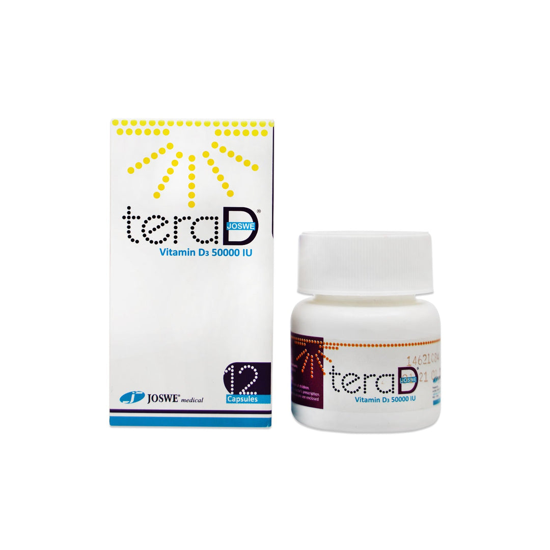 Terad Vitamin D3 50000 Iu Cap 12's