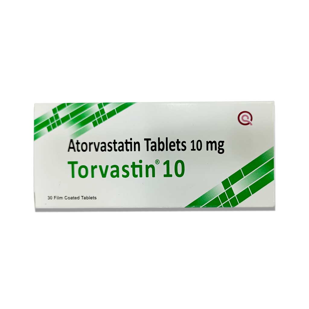 Torvastin 10mg Tablets 30's