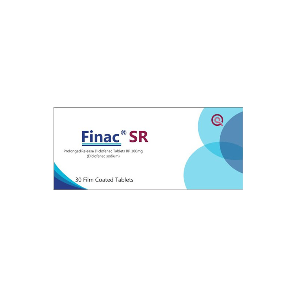 Finac 100 mg Sr Tablets 30's