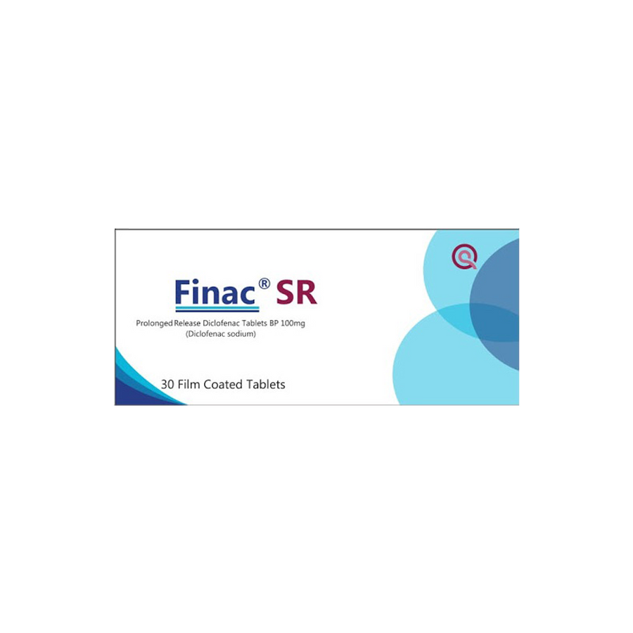 Finac 100 mg Sr Tablets 30's