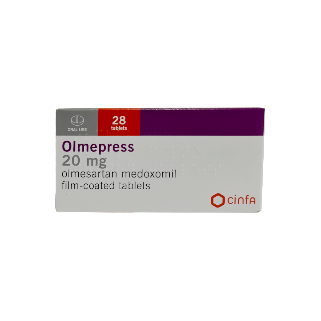 Olmepress 20mg Fc Tablets 28's