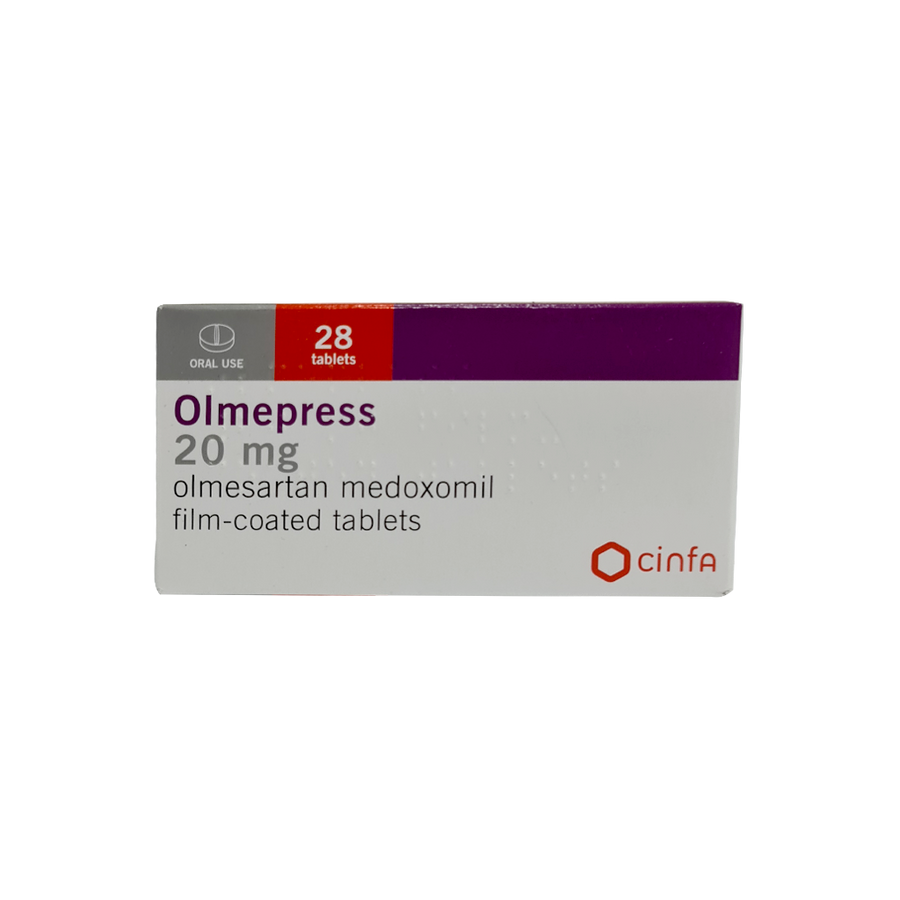 Olmepress 20mg Fc Tablets 28's