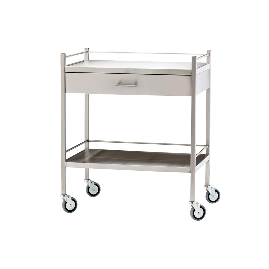 Medica Dressing Trolly Single Drawer [304] (58 X 48 X 88)