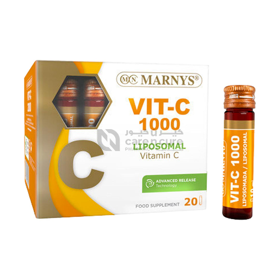 Marny Pieces Liposomal Vit C 1000 Vial 20 Pieces