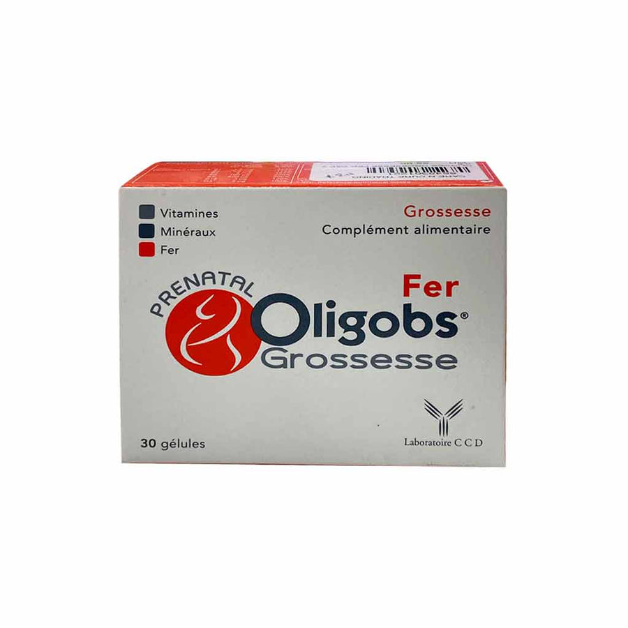 Oligobs Grossesse Fer Cap 30's