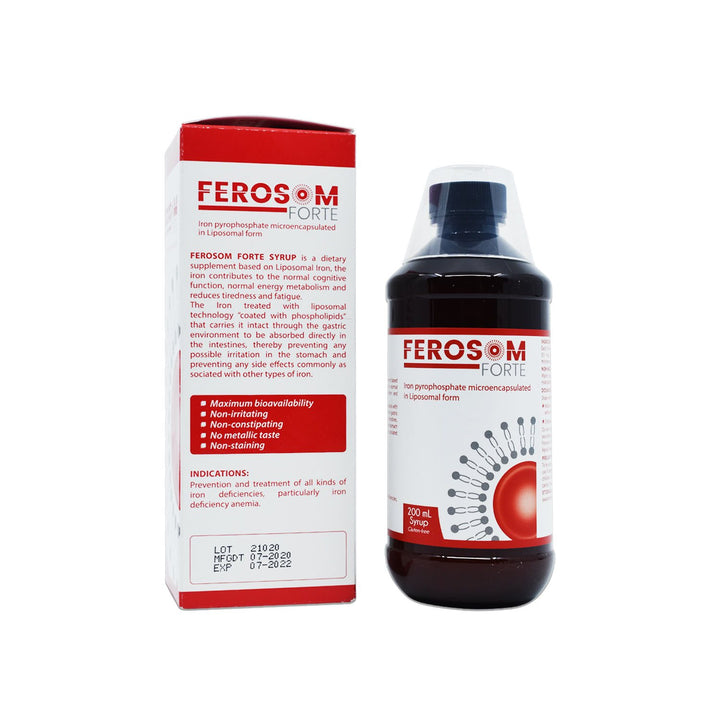 Ferosom Forte Syrup 200ml