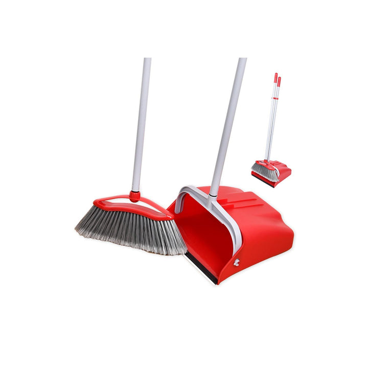 Liao Dustpan & Broom Set Black C130019