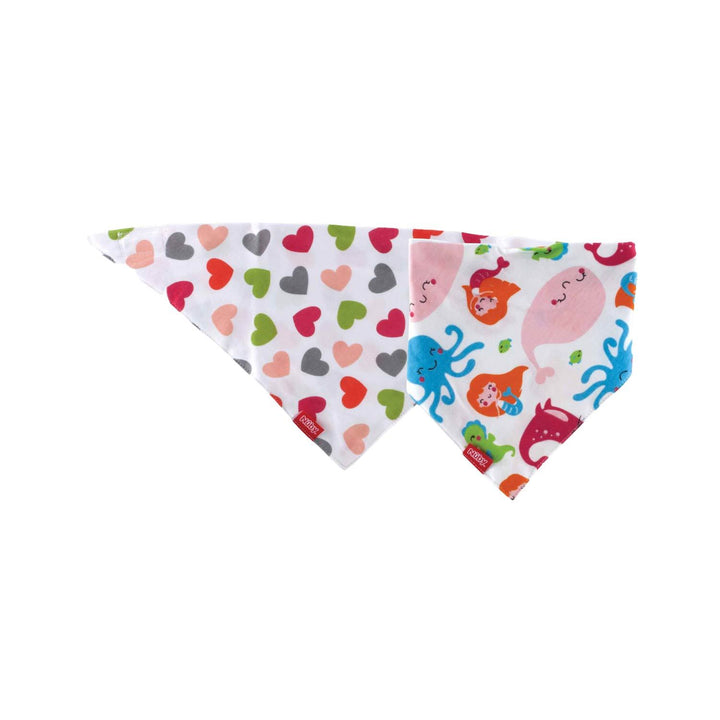 Nuby 2P Printed Bandana Bib