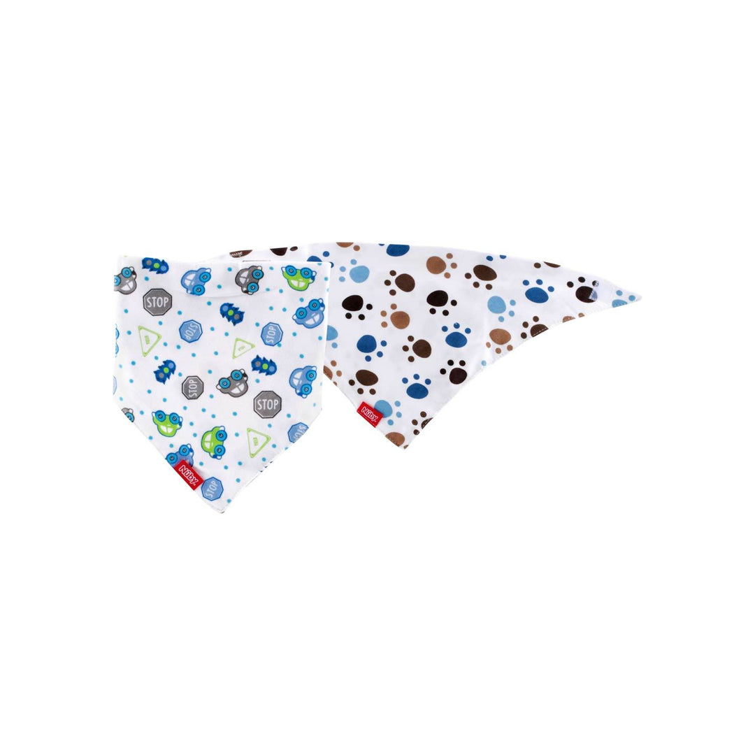 Nuby 2P Printed Bandana Bib