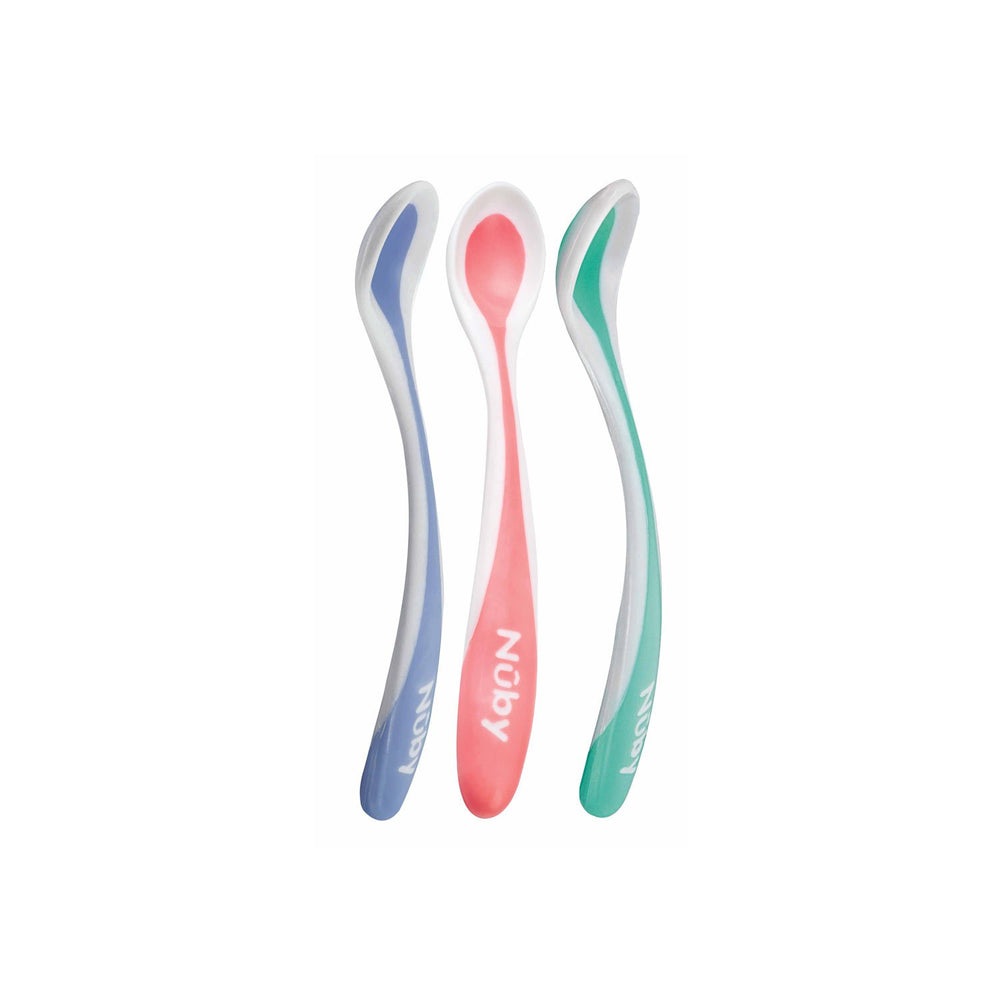 Nuby Poly Propylene Soft Edge Sense Spoons (2Pcs.)