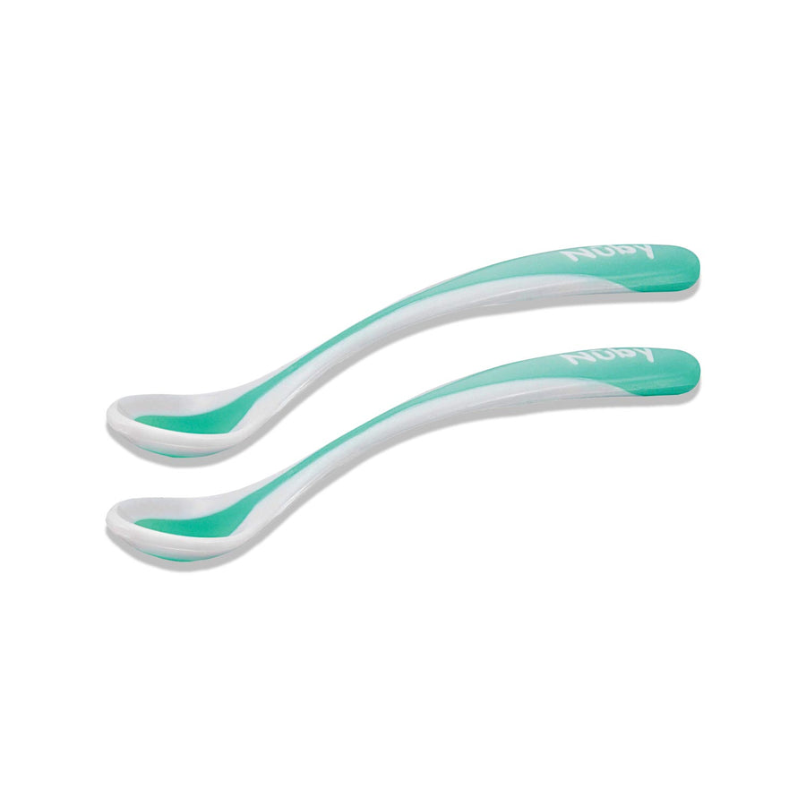 Nuby Poly Propylene Soft Edge Sense Spoons (2Pcs.)