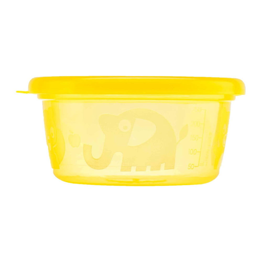 Nuby pp - 6 Pack- Bowl With Flat Lid