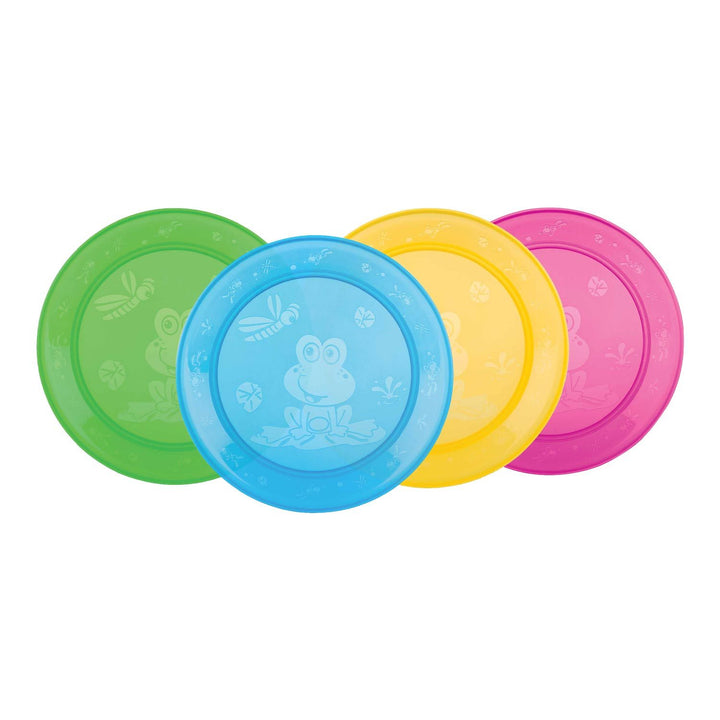 Nuby Plate Set 4 Pcs