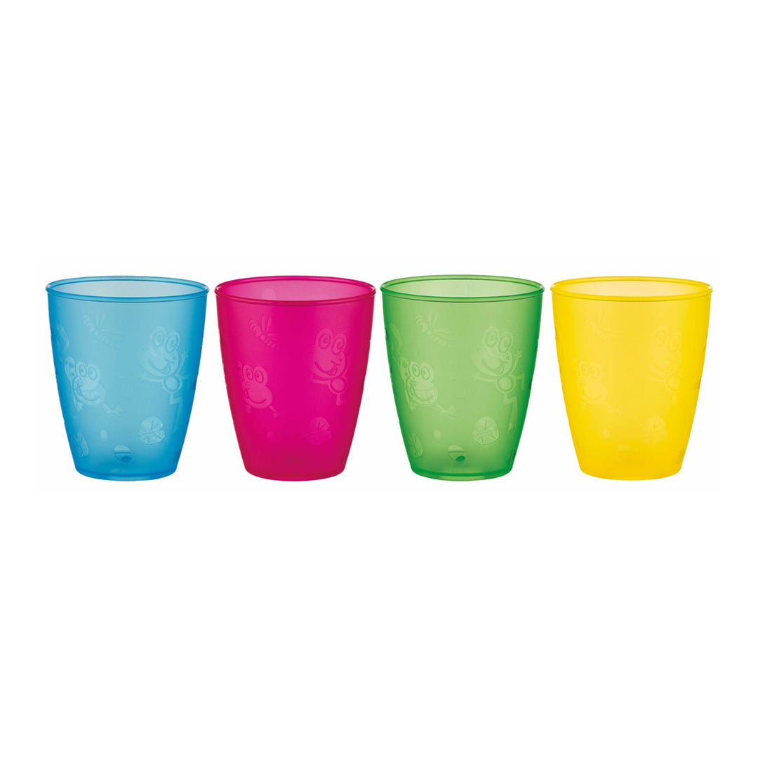 Nuby pp - 4 Pack Multi Cups - 300 ml