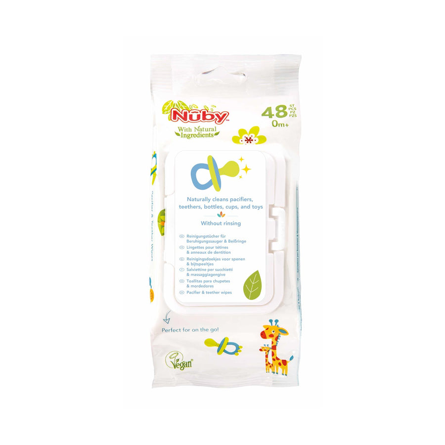 Nubypacifier Wipes 48 Pcs