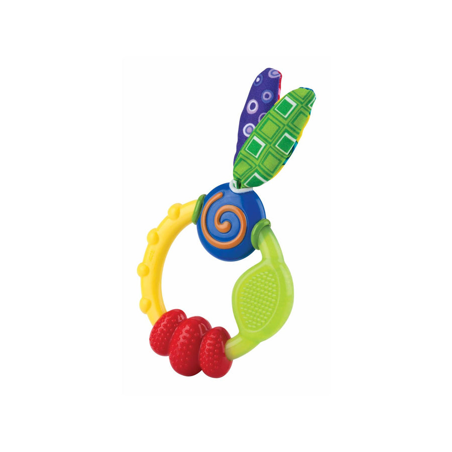 Nuby 1 Pack Teether Ring Multiple Teething Surfaces