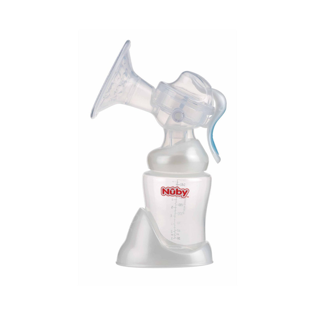 Nuby Manual Breast Pump With 240ml Body And Cradle