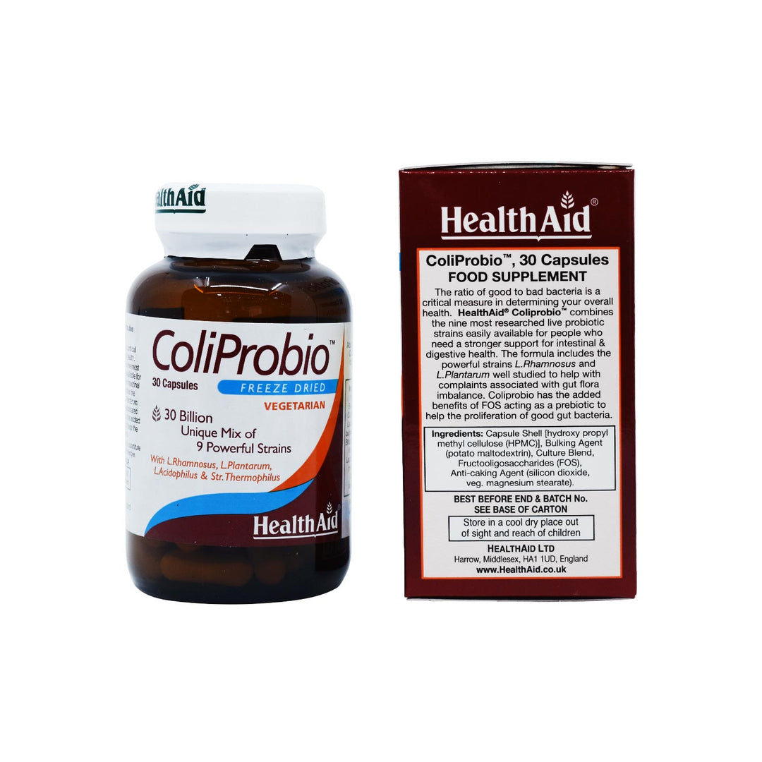 Health Aid Coliprobio 30 Billion (Veg) 30 Capsules