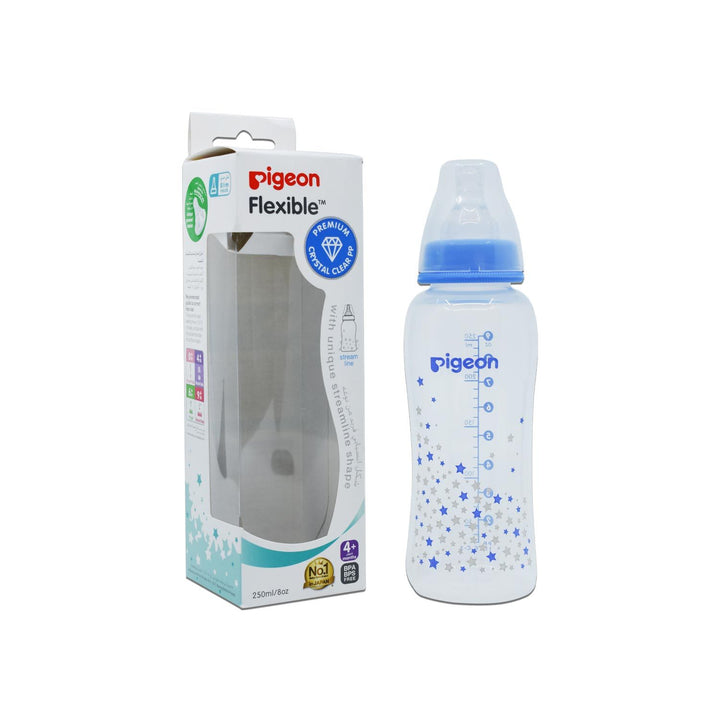 Pigeon Streamline Plastic Bottle 250 ml - Deco