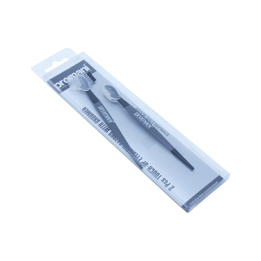 Promani̇ 2 Pcs Touch-Up Eyebrow Razors Wi̇Th Groomer Pr-932