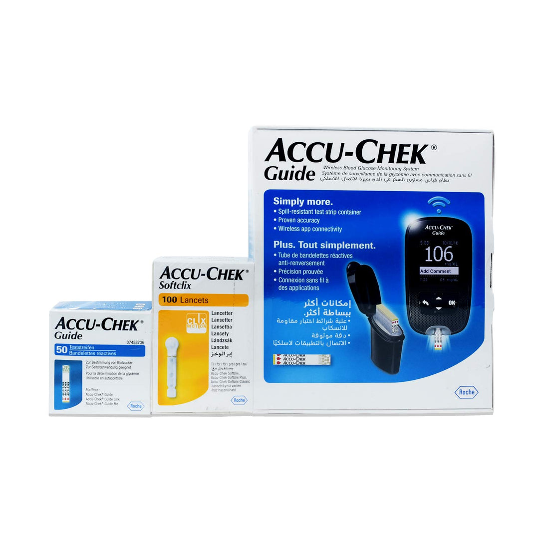 Guide Kit 50 Strips Accu Chek Offer (1+1+1)