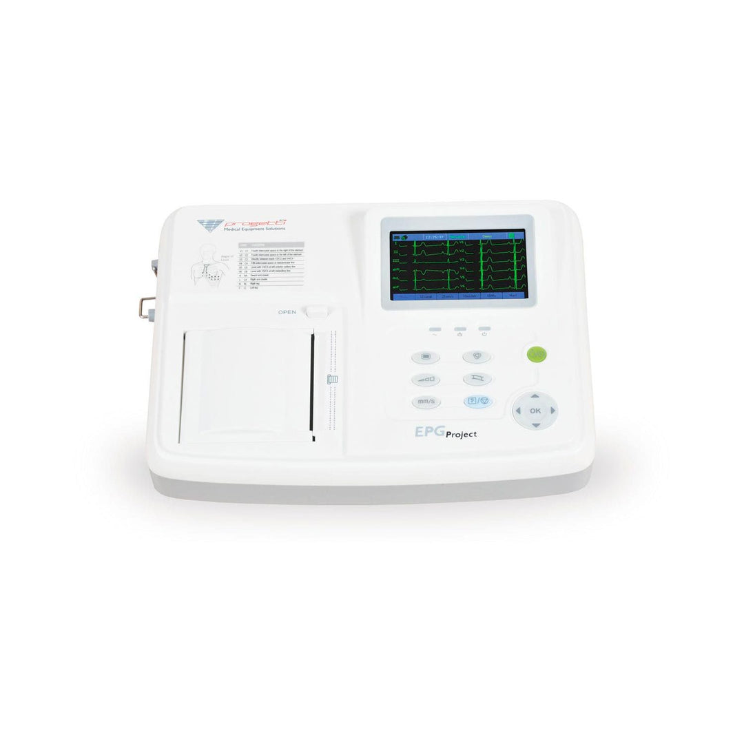 Electrocardiograph Epg Project 3 Channels With Interpretation