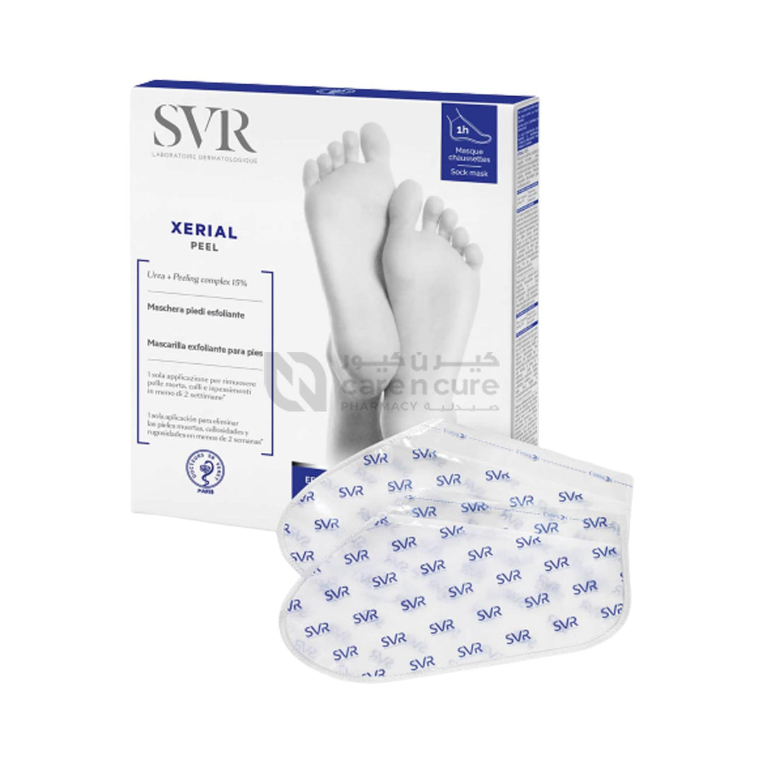 Svr Xerial Exfoliating Foot Sock Mask X 1' Pieces