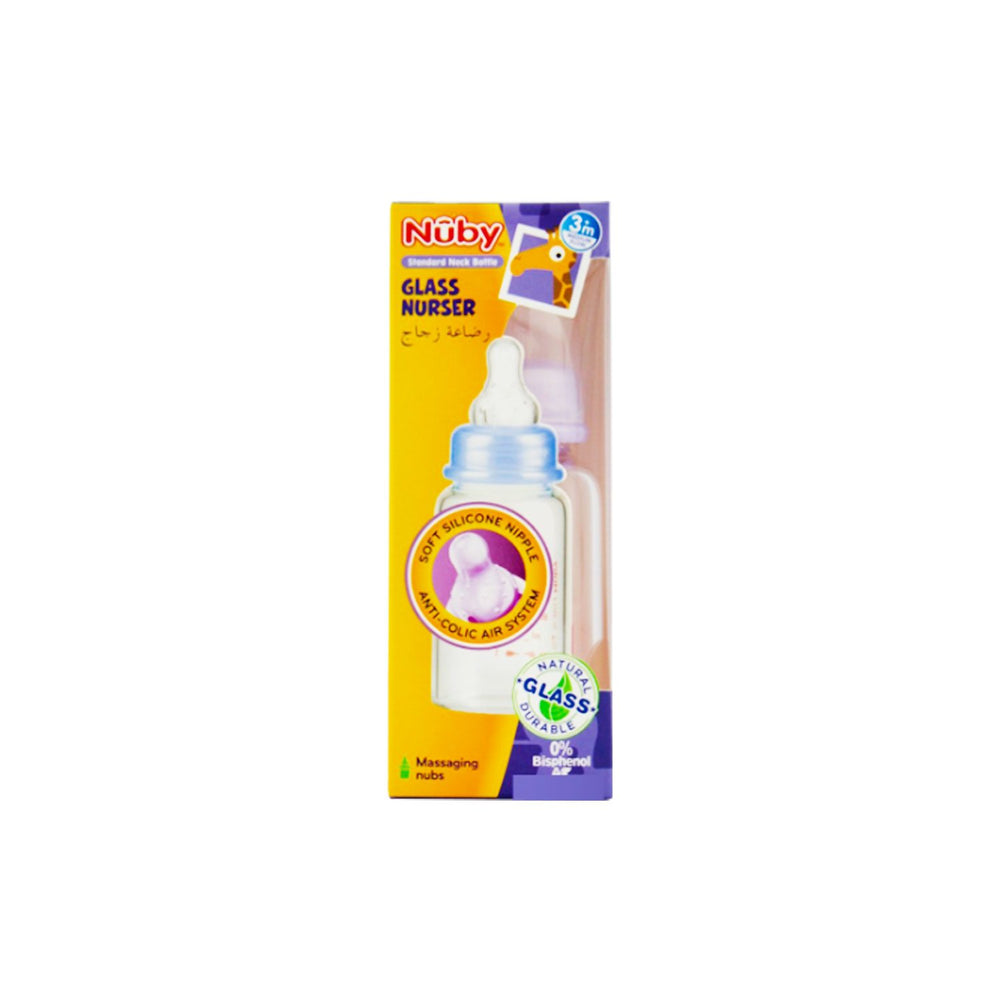 Nuby Cotton Collar+Bottle 240 1+1 Offer