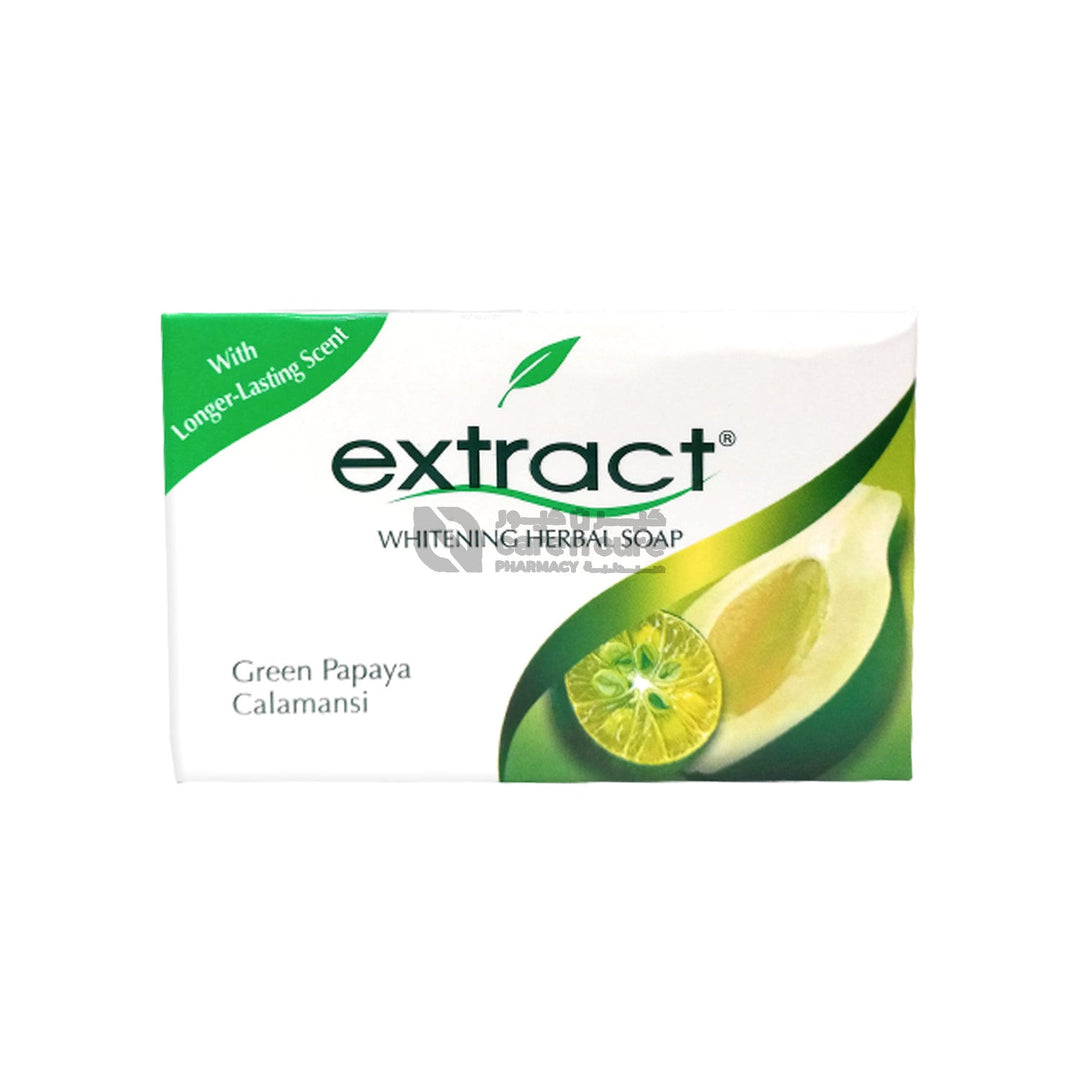 Extract Whitening Soap Green Papaya Calamansi 125G 3 Pieces Offer