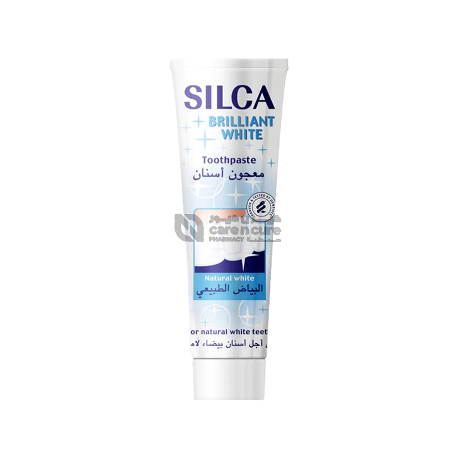 Silca Brilliant White Tooth Paste 100 ml 1+1 Offer