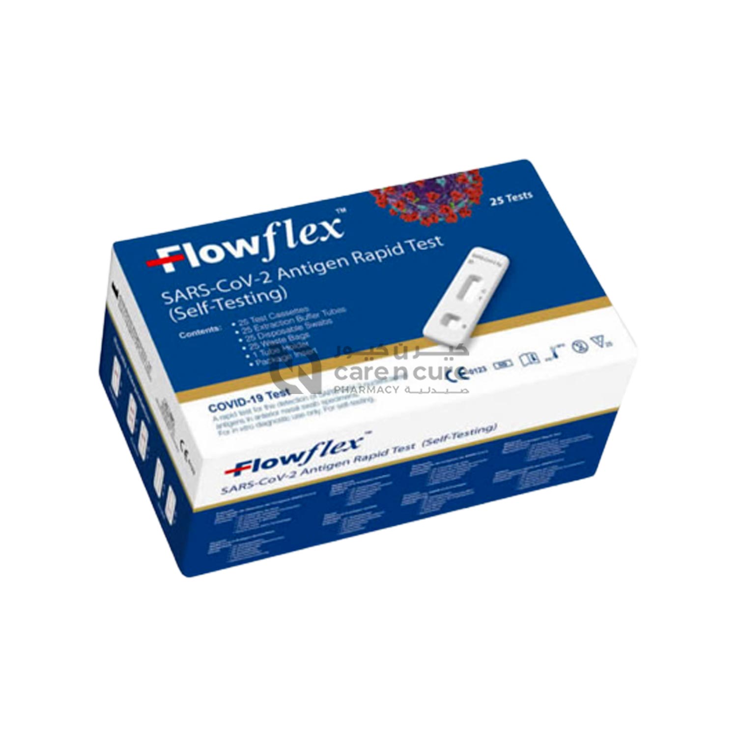 Buy Flowflex Covid Antigen Rapid Test Kit 25 Pieces Online At Best   68193 