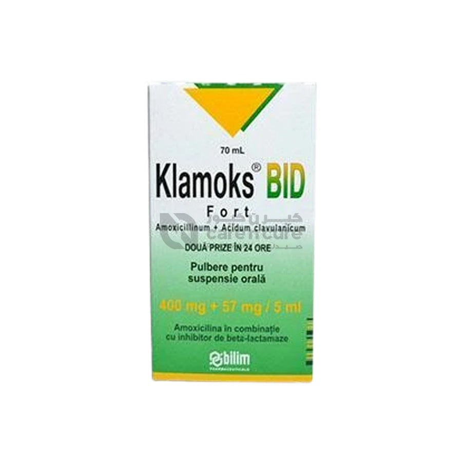 Klamosk Bid Fort 400Mc /57mg Susp 70ml