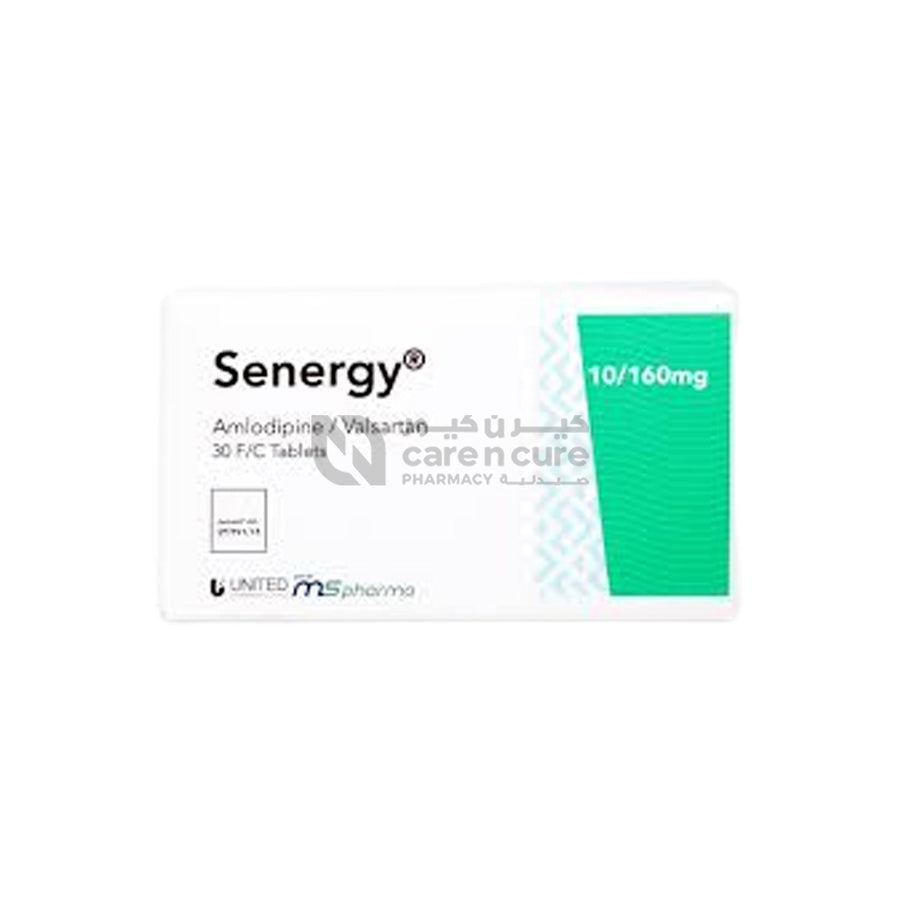 Senergy 10/160 mg Film Coated Tab 30 Pieces