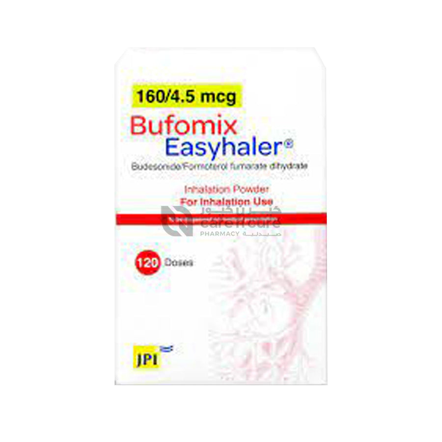 Bufomix Easyhaler 160/4.5mg 120 Dose