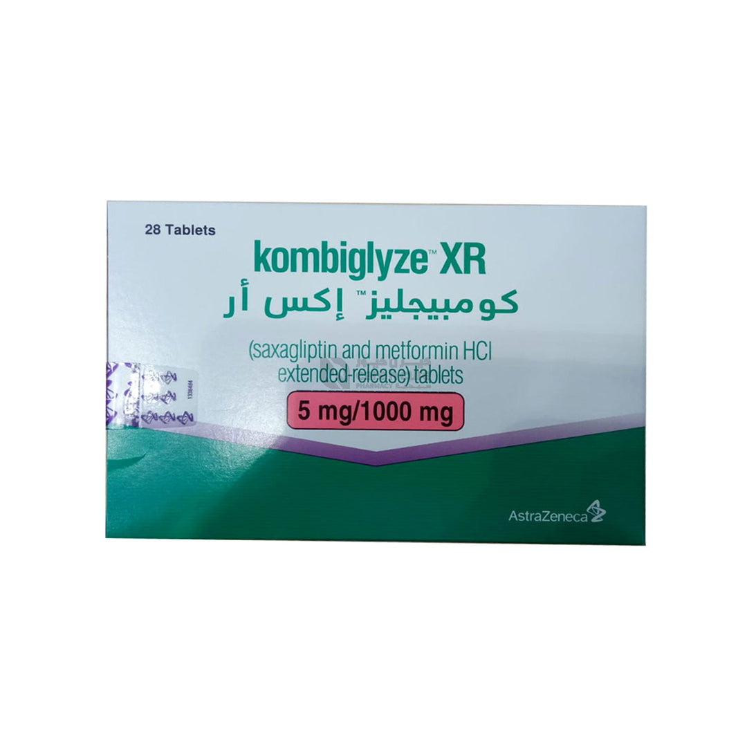 Kombiglyze Xr Tab 5/1000Mg 28 Pieces