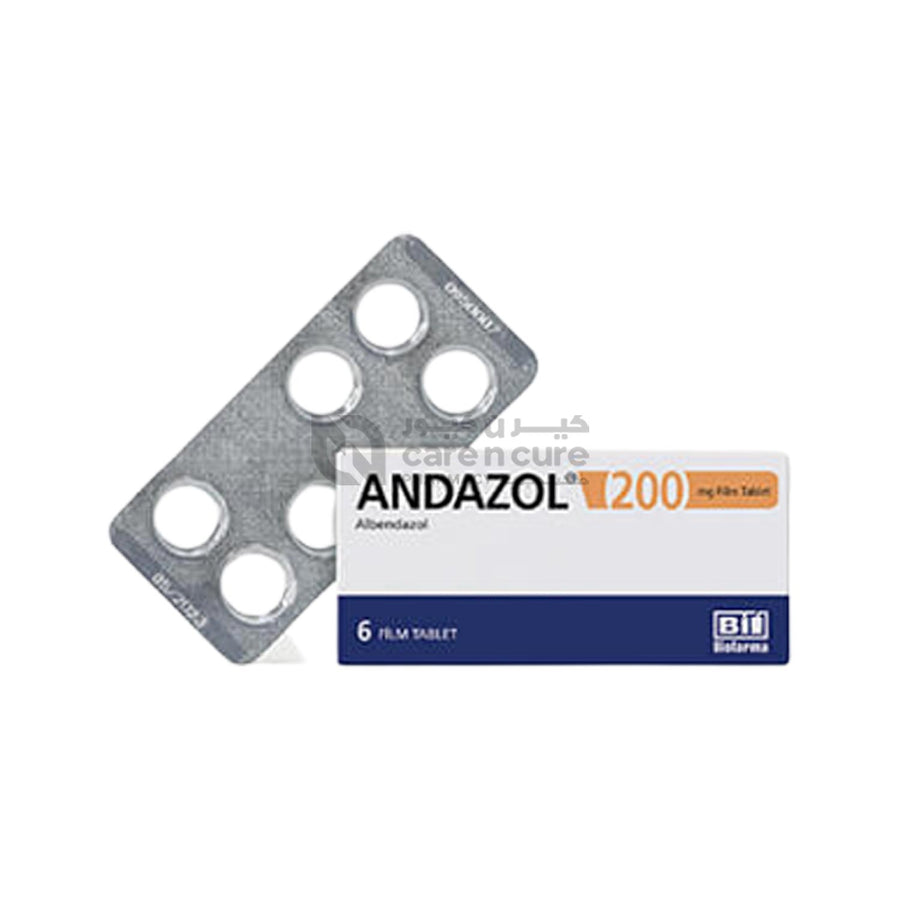 Andazol 200Mg Tab 6 Pieces