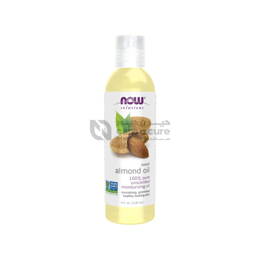 Now Almond Oil Sweet 4 Oz 100% Pure (118 ml)