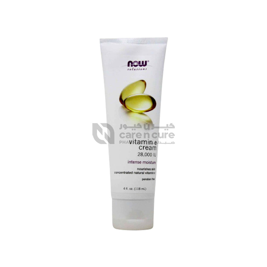 Now Vitamin E Cream 28000 Iu 4 Oz(118ml)