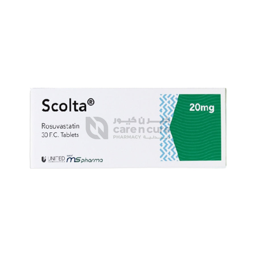 Scolta 20 Mg Tablets 30 S