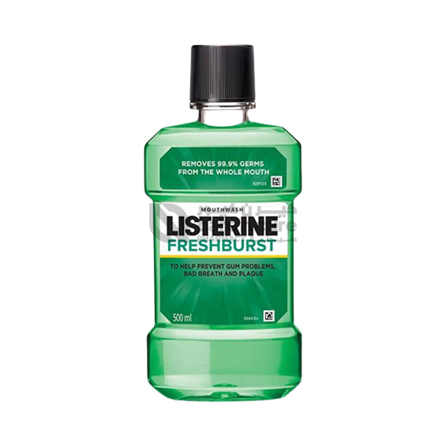 Listerine Fresh Burst Mouthwash 500ml