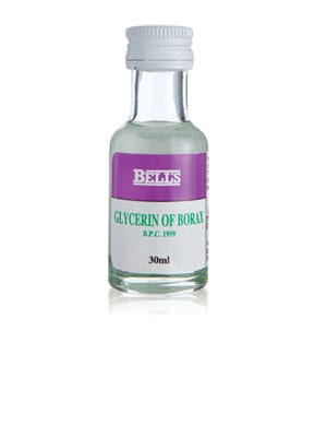 Bells Glycerin Of Borax 30ml